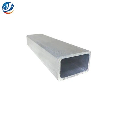 Tub quadrat buit d'alumini