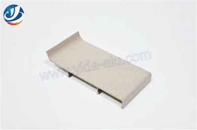 Tancament d'alumini blanc