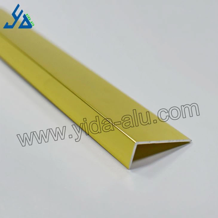 Perfil de protecció de la vora d'alumini anoditzat